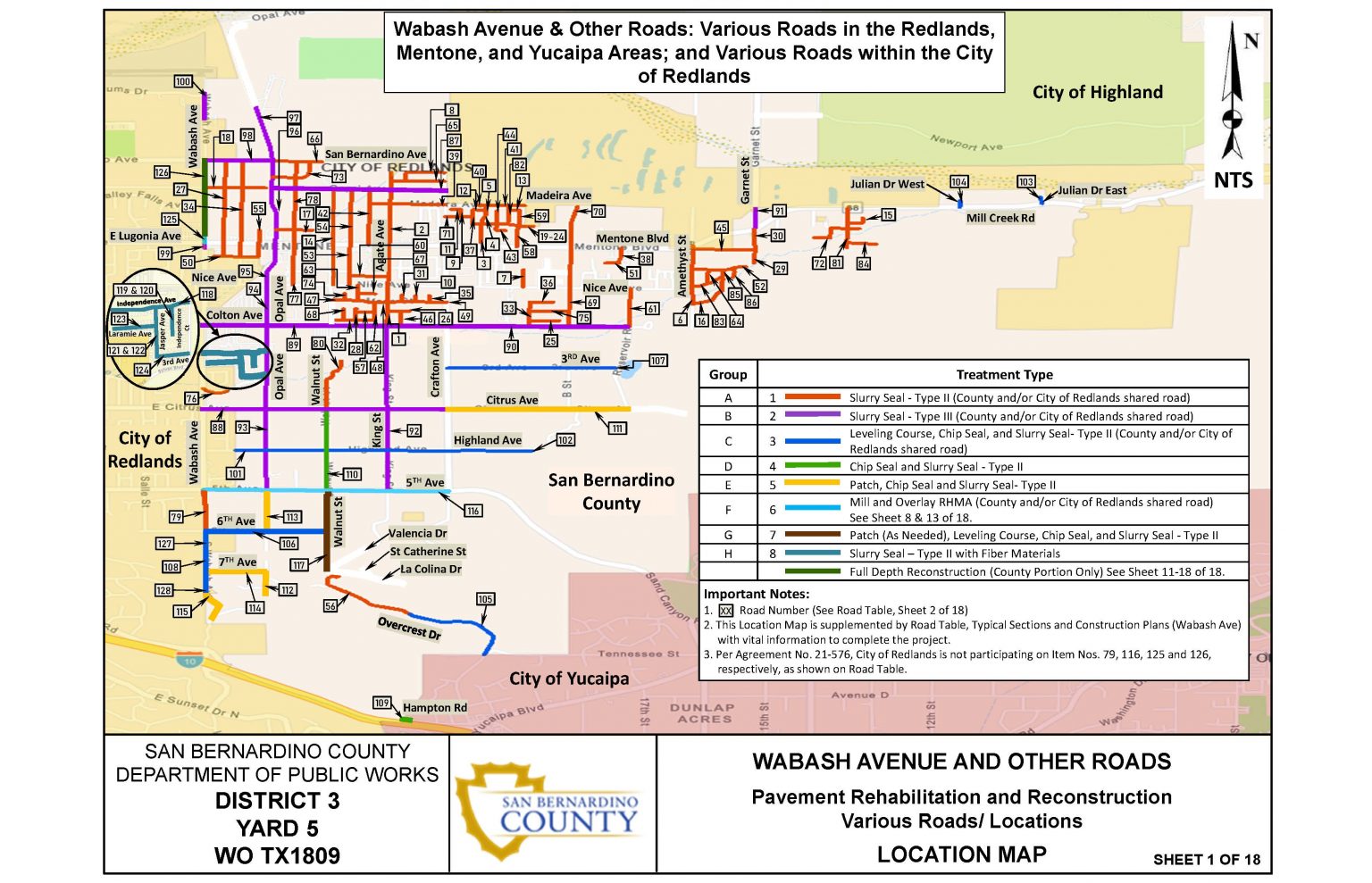 Wabash Ave and Other Roads Project Public Works